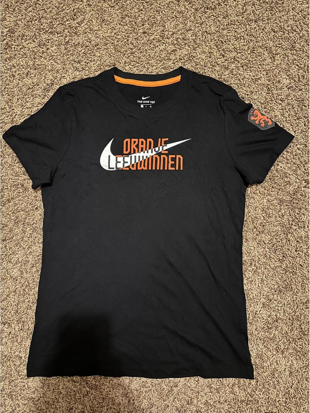 Nike Men’s Nederland Swoosh Black T-Shirt